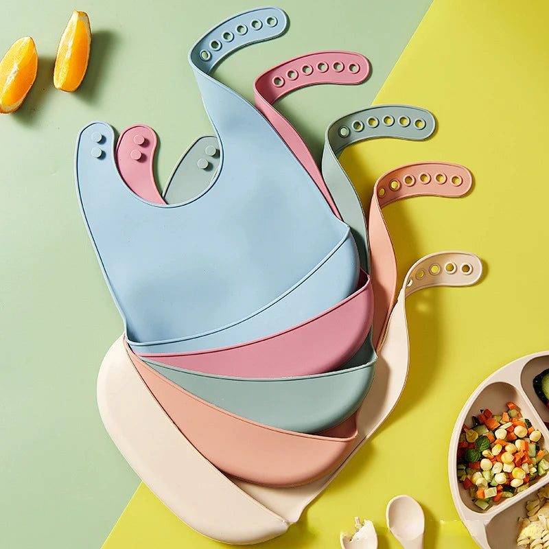 Bavoir silicone imperméable